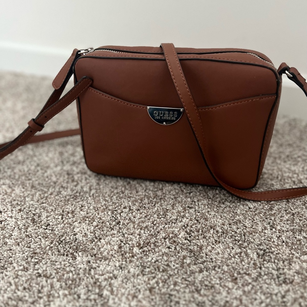 Guess camera style leather bag
